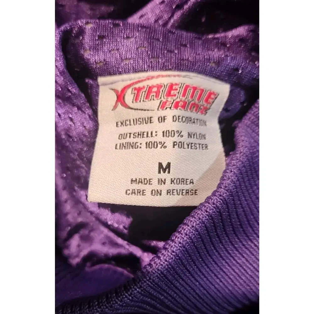 K State Wildcats Extreme Fanz Size Medium Reversible Jacket Jersey Coat